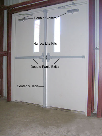 Steel Double Doors