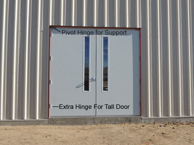 Steel Walk Entrance Doors